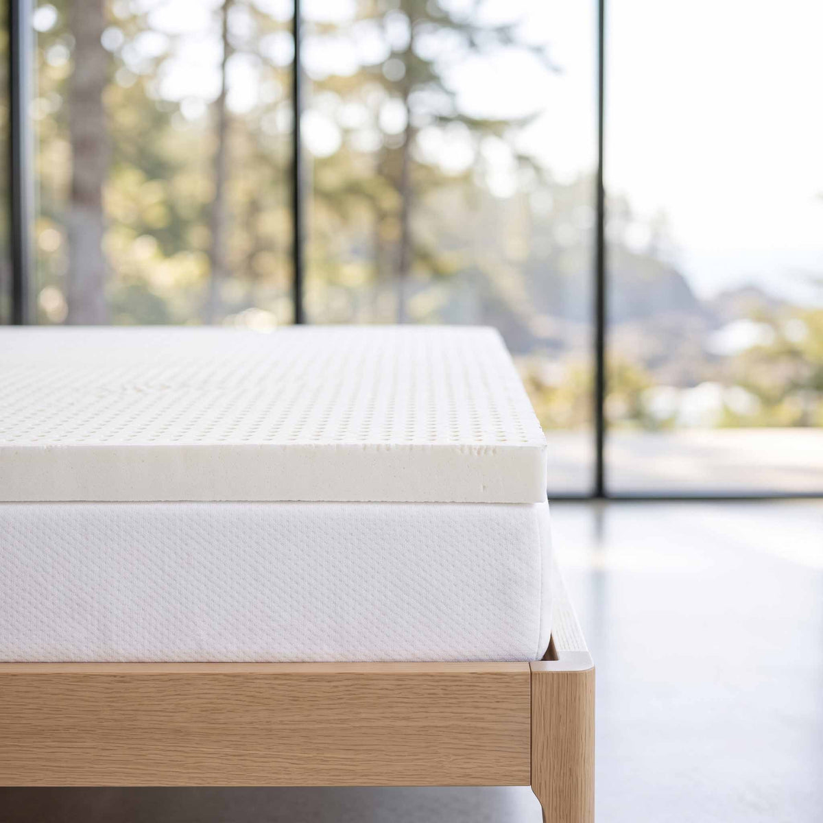 Dunlop and Talalay Latex Mattress Toppers