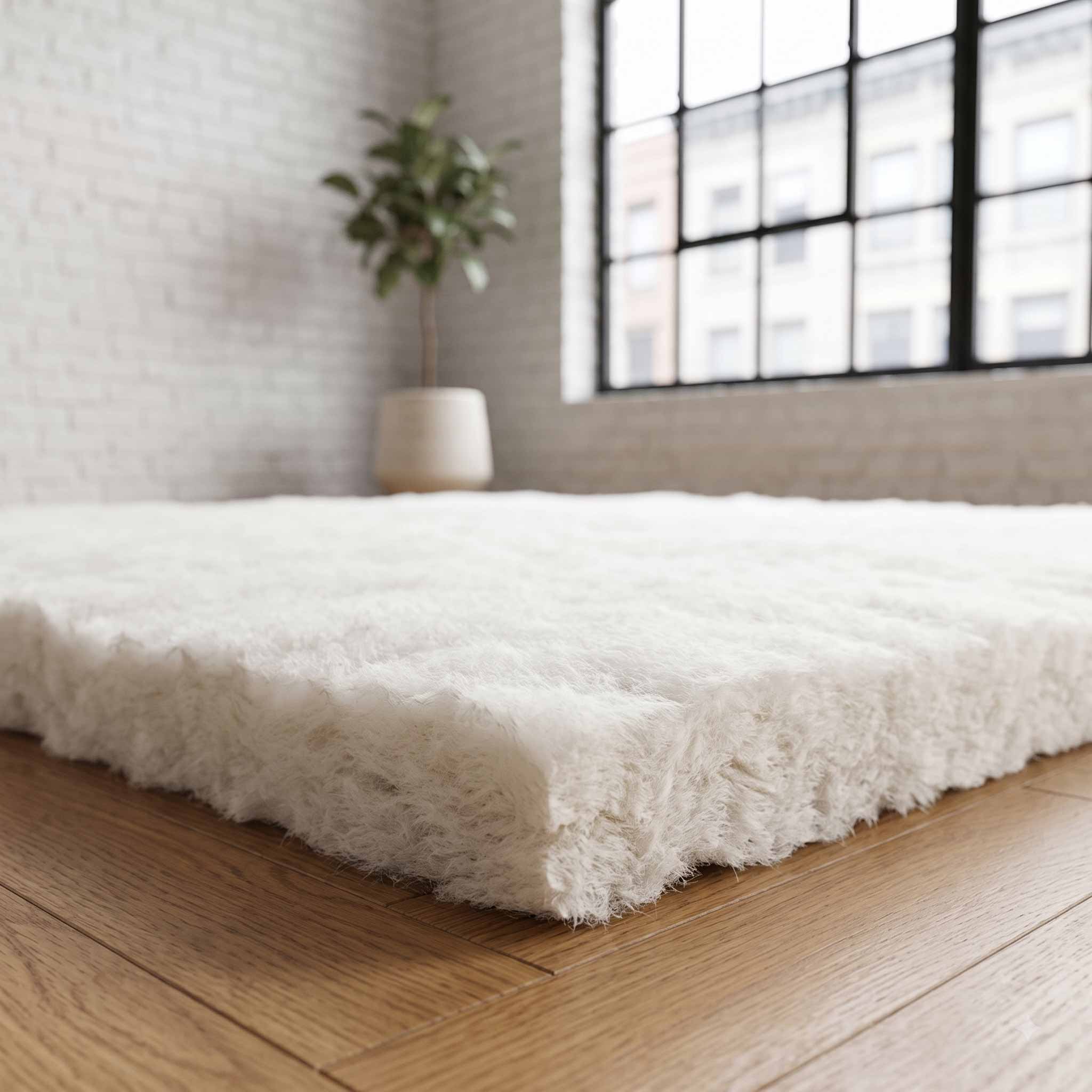 Wool Batting Used in Futon Mattresses as a Natural Fire Resistant Barrier