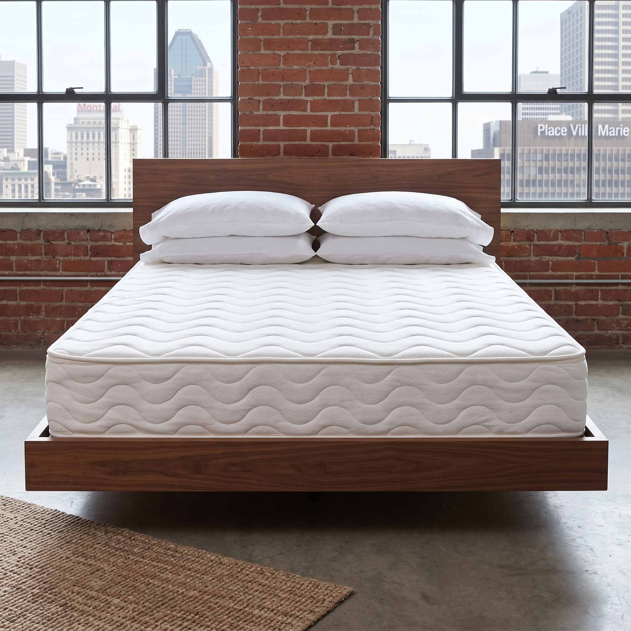 Talalay Hybrid Pocket Coil Latex Mattress Montreal