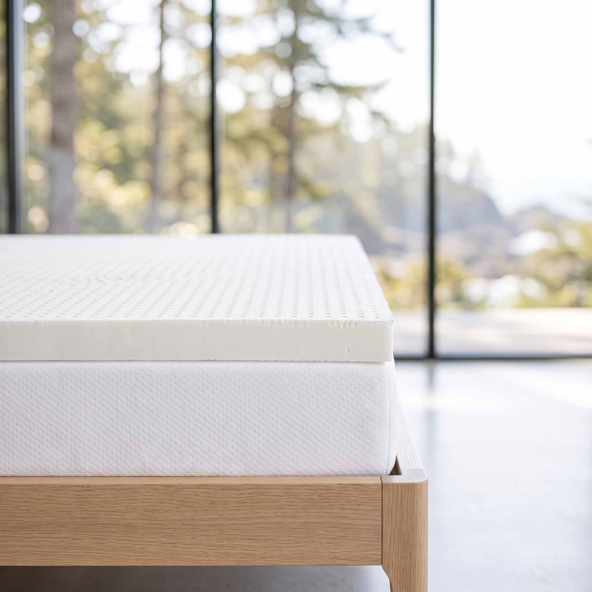 Dunlop and Talalay Latex Mattress Toppers