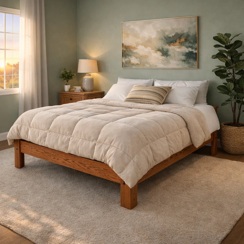 SAPPORO HARDWOOD BED FRAME