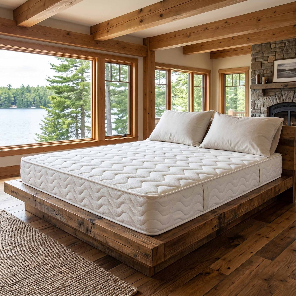UNISON ORGANIC LATEX MATTRESS ➤ Heavyset Sleepers