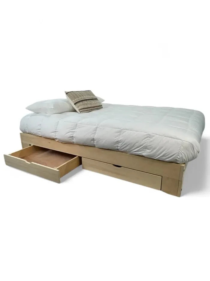Tatami Wood Platform Bed Frame (optional drawers)