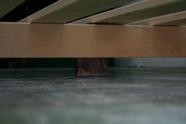 BALI HIGH WOOD BED FRAME