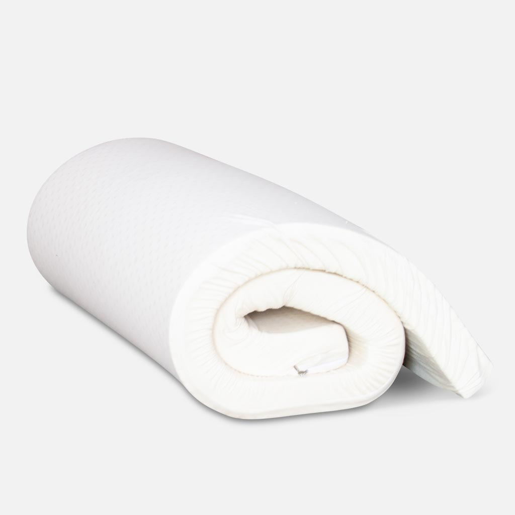 ORGANIC DUNLOP LATEX TOPPER WITH ORGANIC COTTON SLEEVE