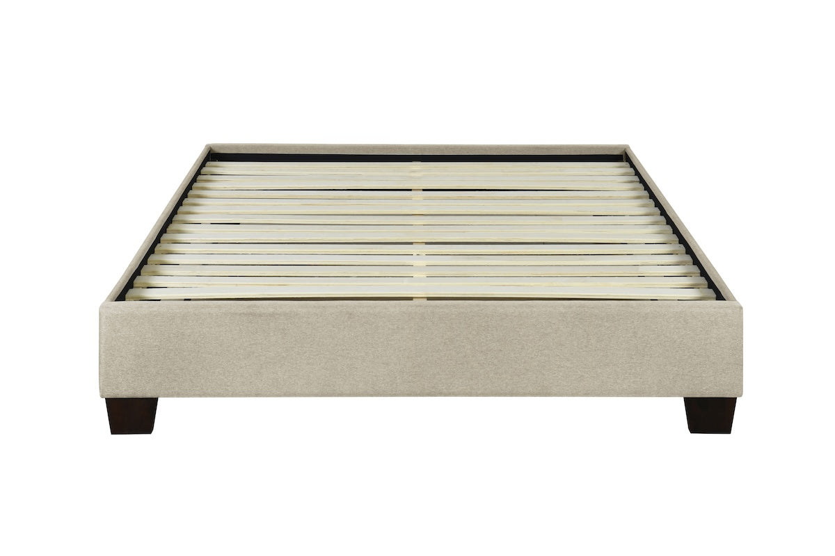 ORION FABRIC TUFTED UPHOLSTERED BED (optional headboard)