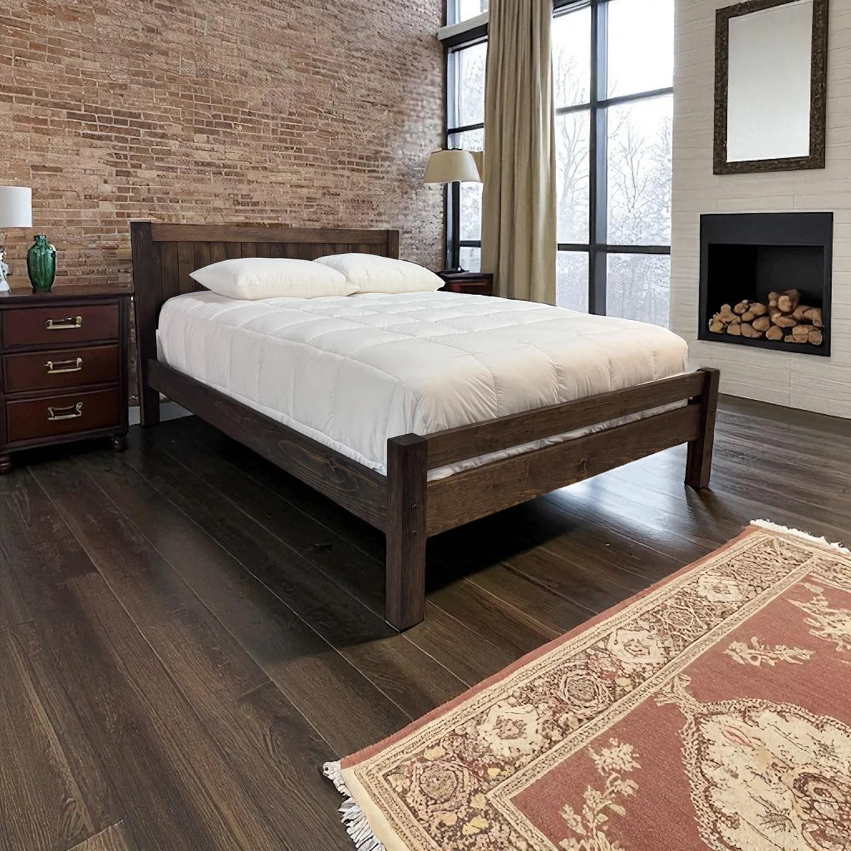 PARIS WOODEN BED