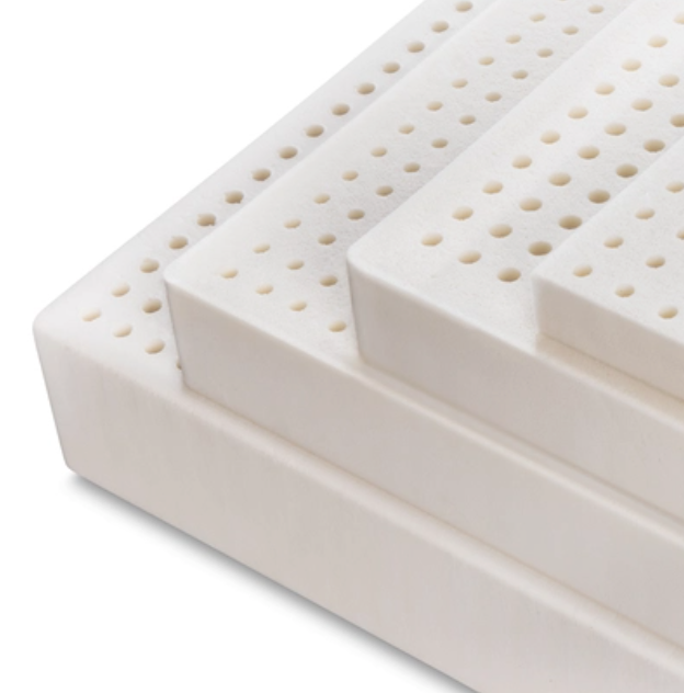 NATURAL SOFT  TALALAY LATEX MATTRESS TOPPER WITH ORGANIC COTTON COVER