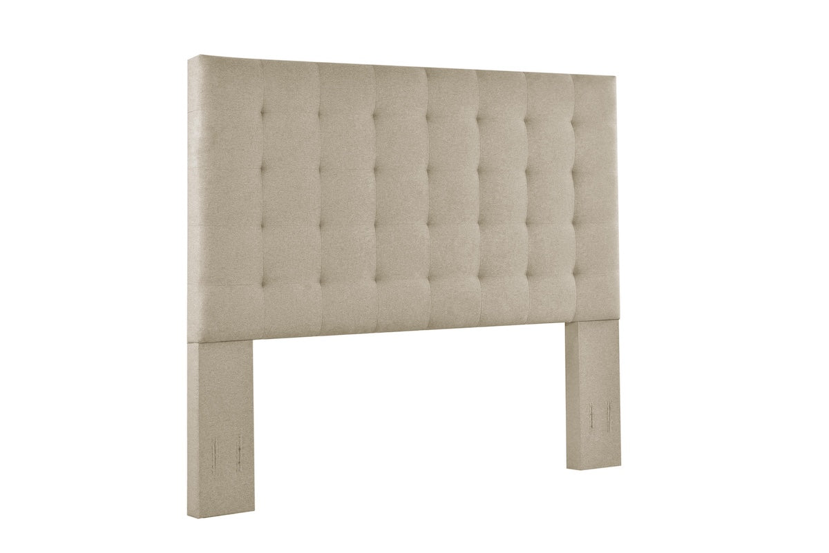 ORION FABRIC TUFTED UPHOLSTERED BED (optional headboard)