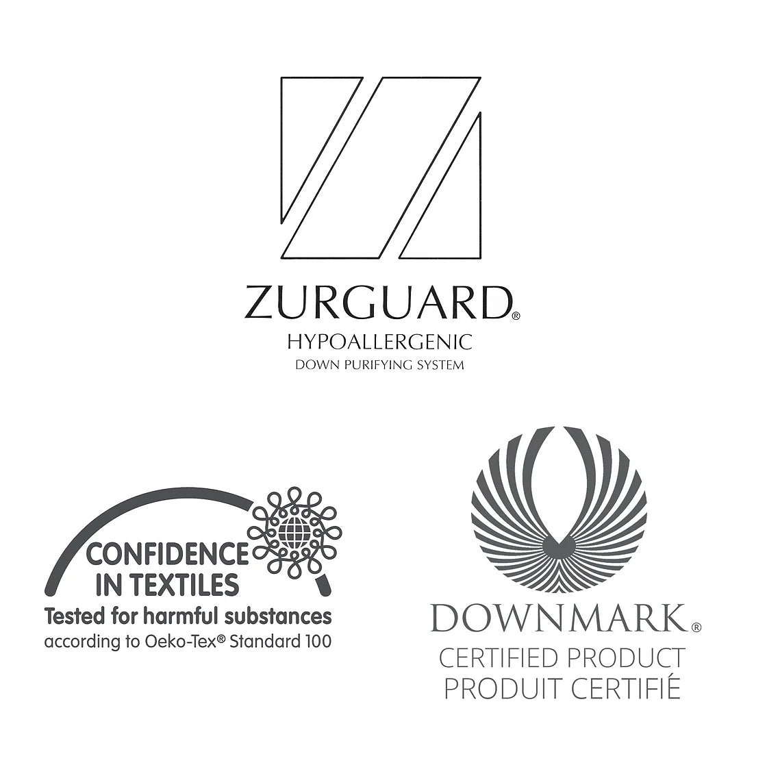 Lajord Canadian White Goose Down Duvet Comforter