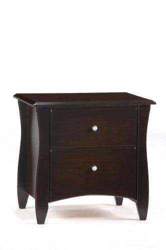 Solid-Wood-Nightstand-Side-Tables-Chocolate