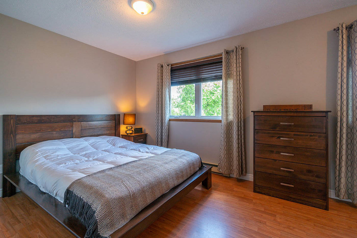 BALI LOW WOOD BED FRAME