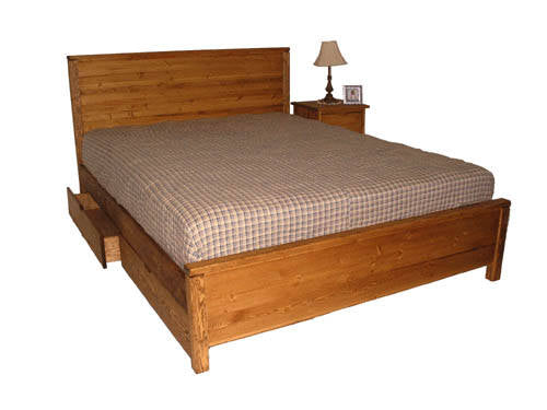 Upper-Canada-Wood-Bed-Frame-with-Optional-Drawers